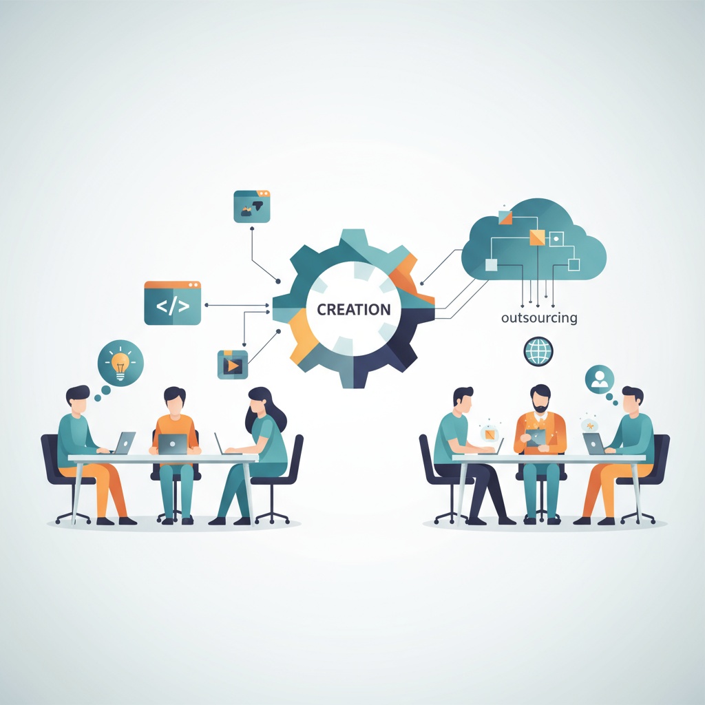 Content-Erstellung: Outsourcing vs. Inhouse – was ist kosteneffizienter?